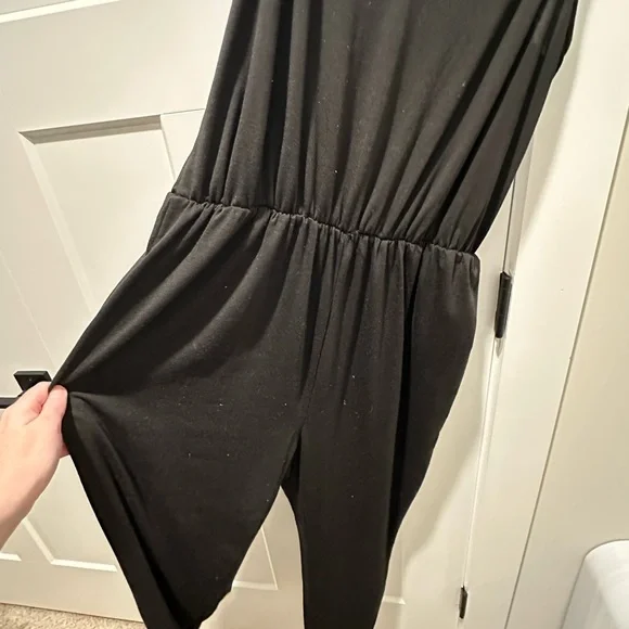 SHEIN Black Knit Jumpsuit - Picture 3 of 7